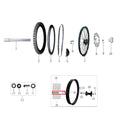 Front Wheel Spoke Nut