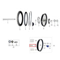 Rear Wheel Spoke Nut