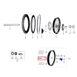 Rear Wheel Spoke Nut
