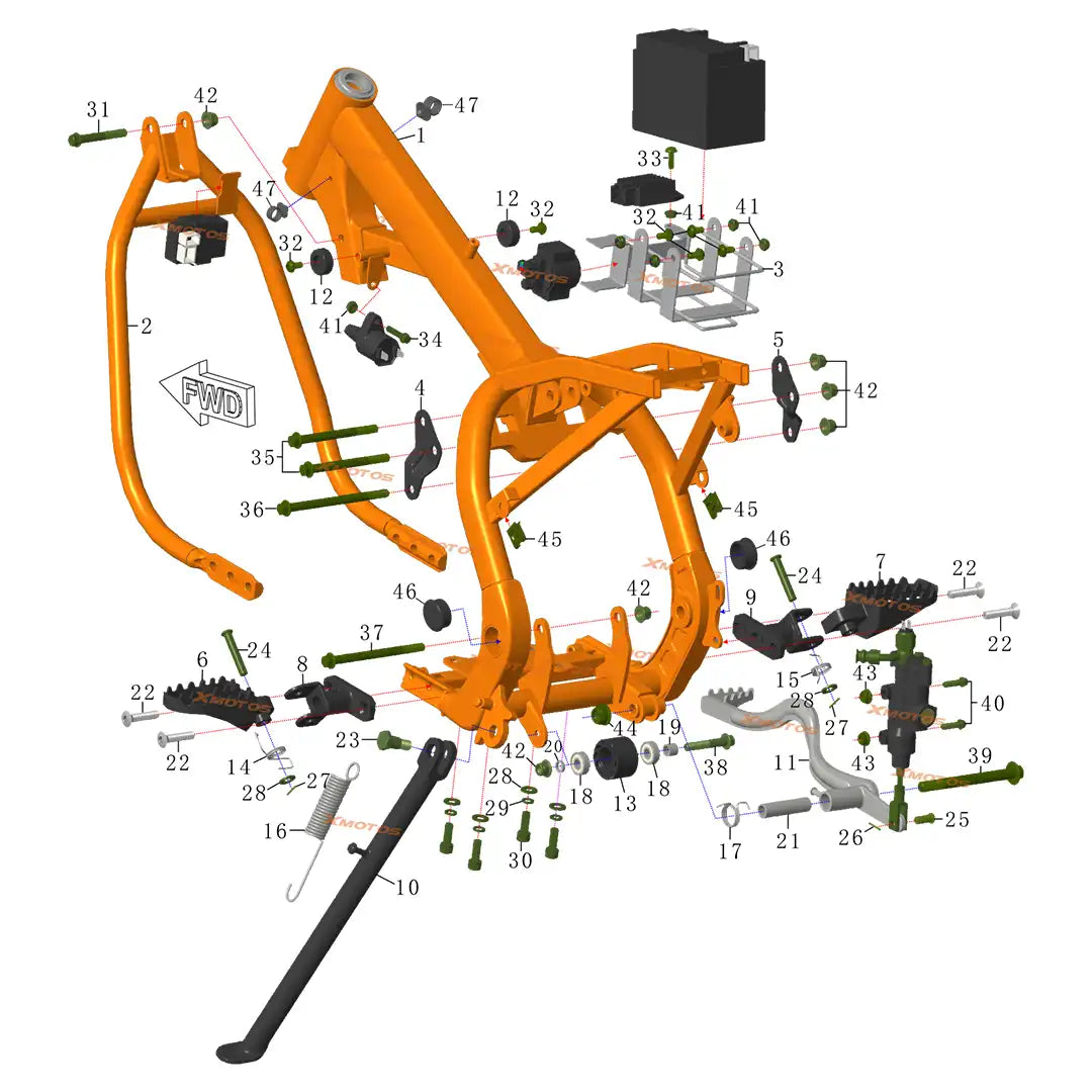 RXB110 Frame Assembly