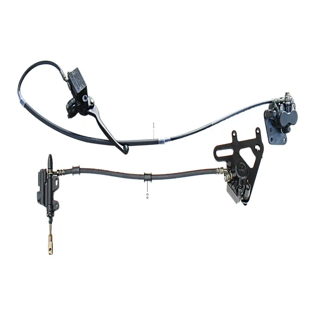 RXB125 Front and Rear Brake Assembly