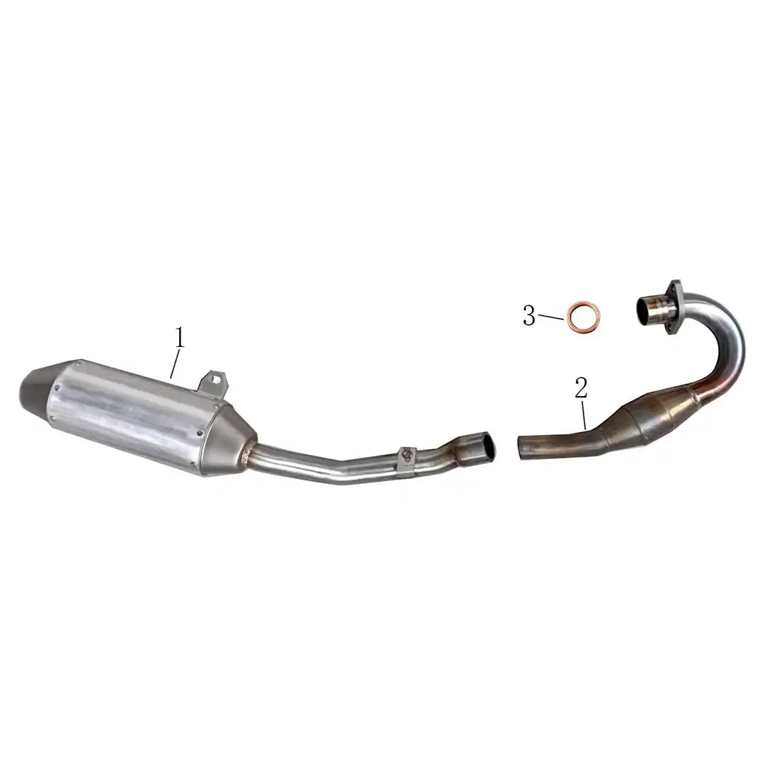 RXB250 Exhaust Assembly