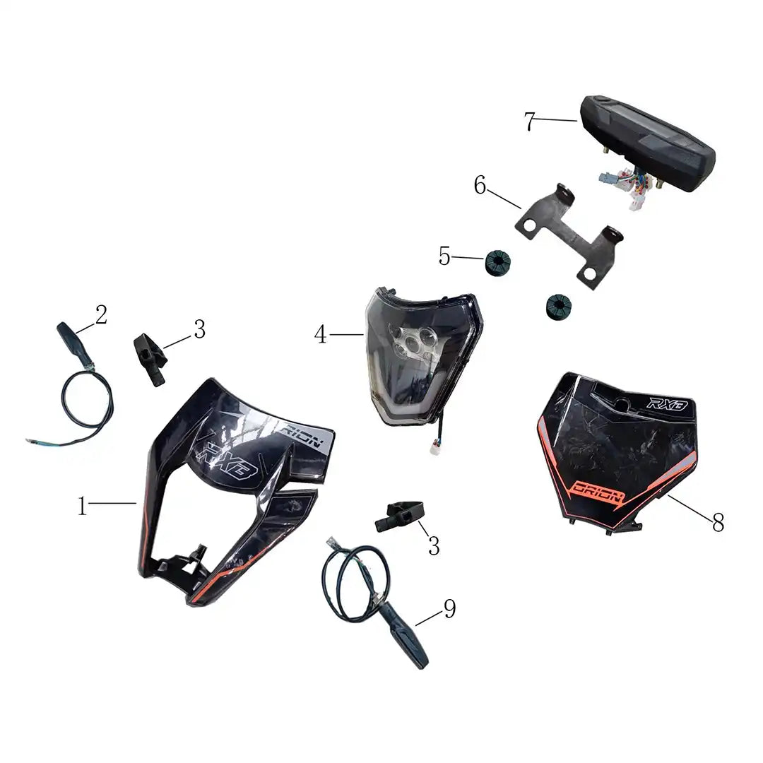 RXB250HO Headlight Assembly