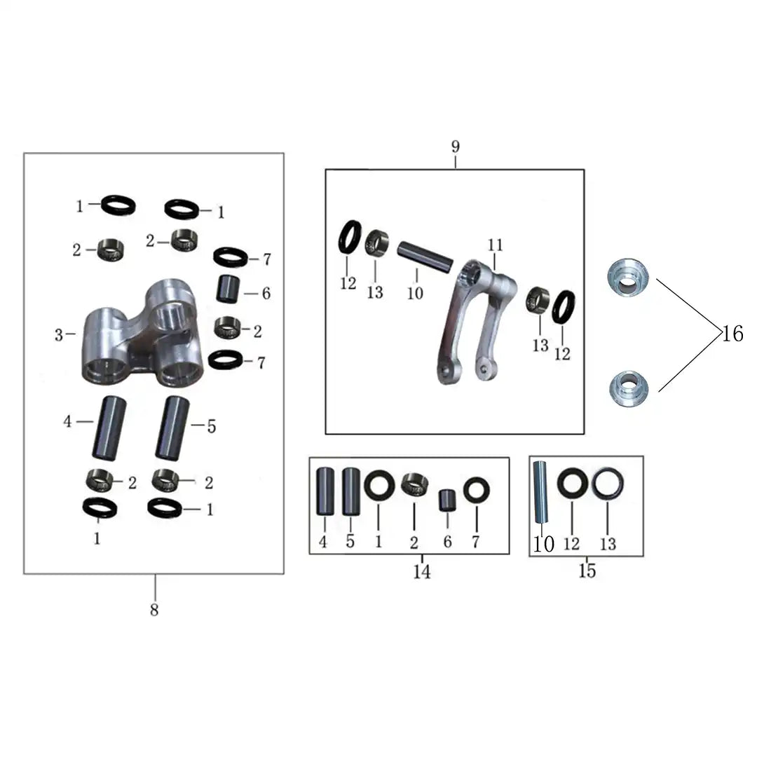 RXB250HO Linkage Assembly
